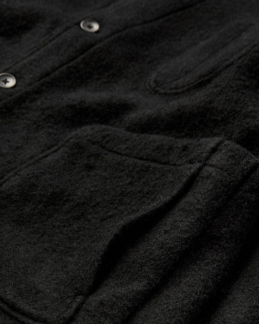 Akrowen boiled wool overshirt