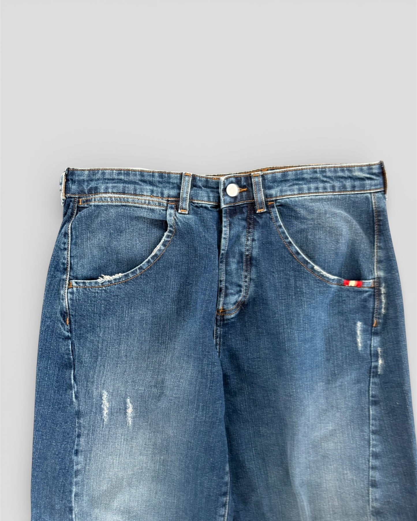 Twist slub denim rush