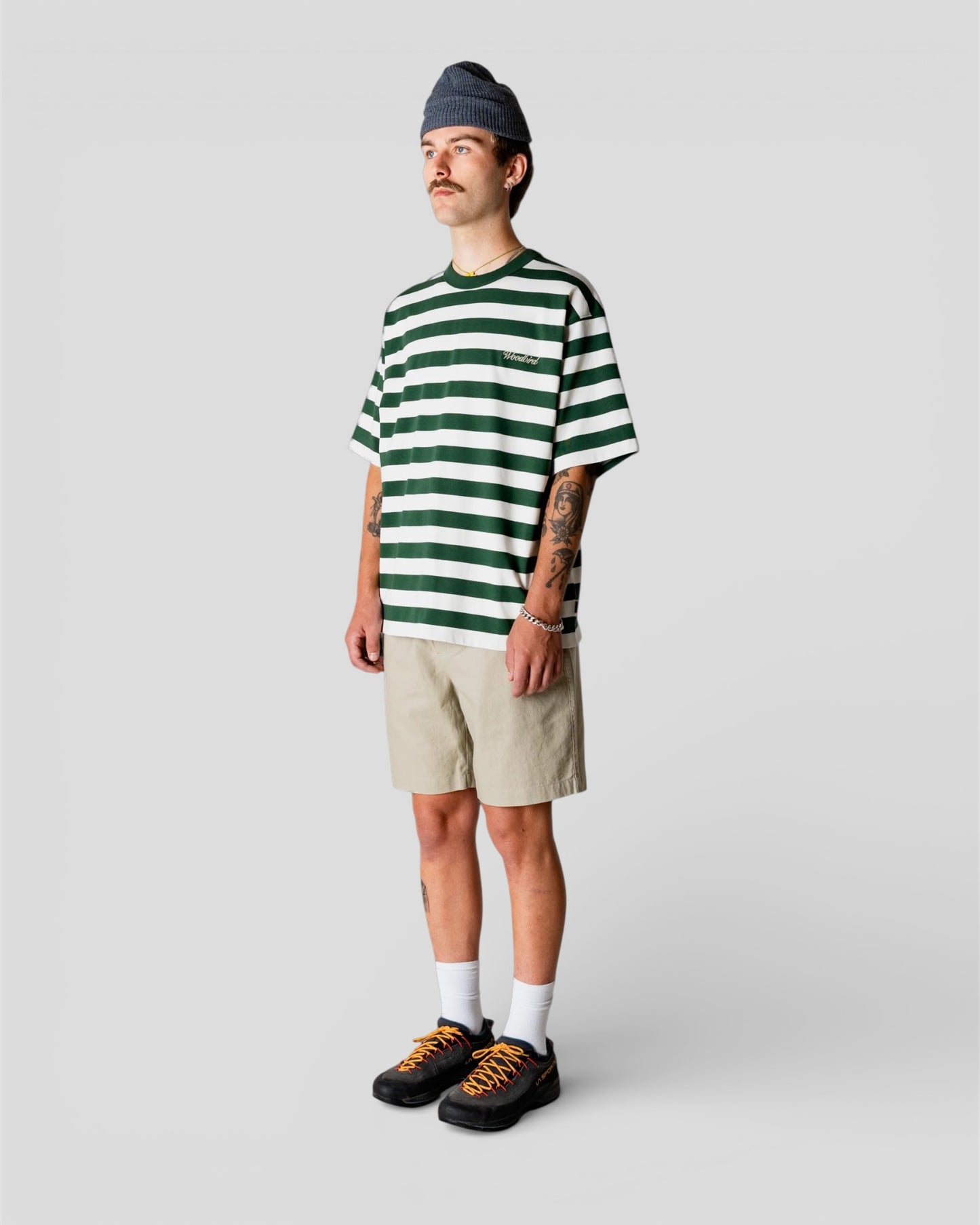 Beam stripe tee