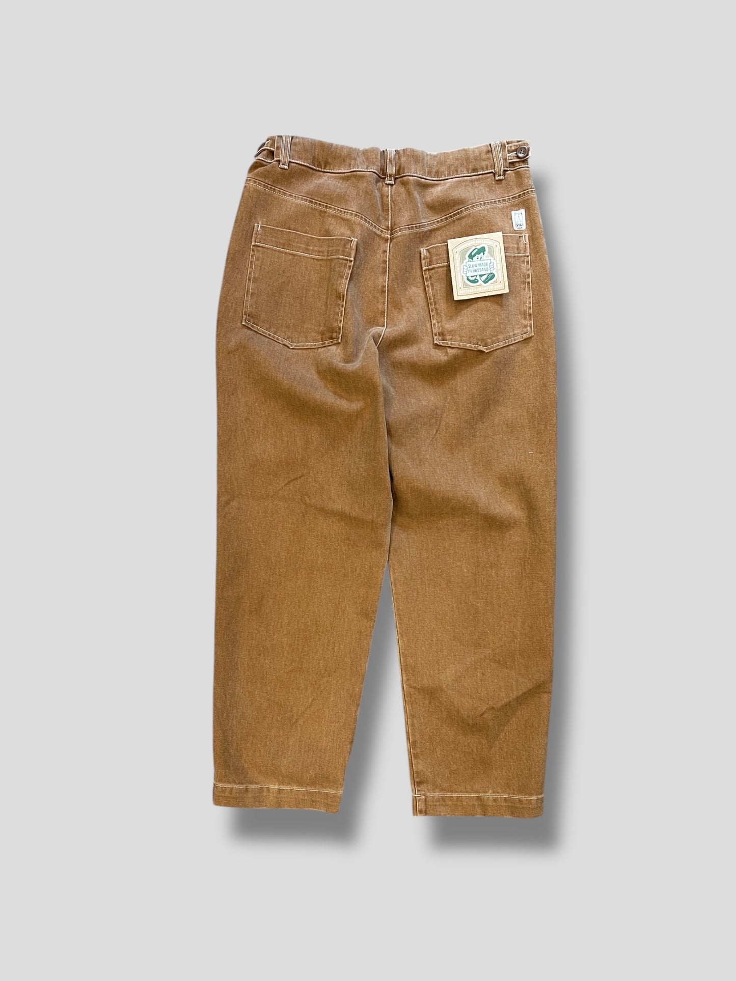 Pantalone asole macugnaga placcato