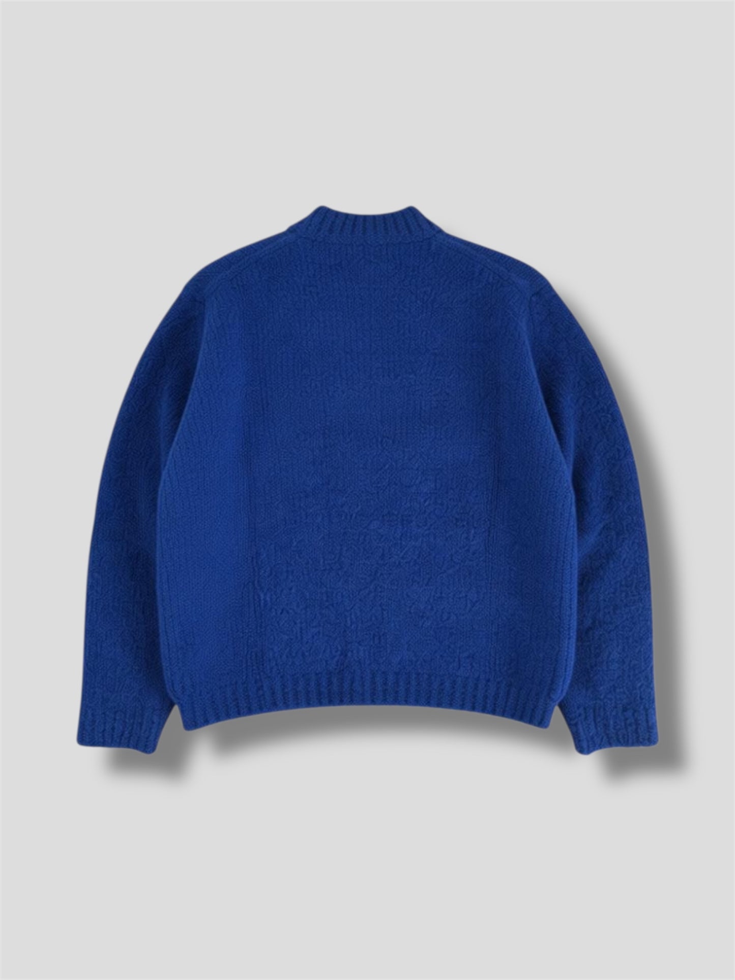 Maglia bouclè alpaca royal