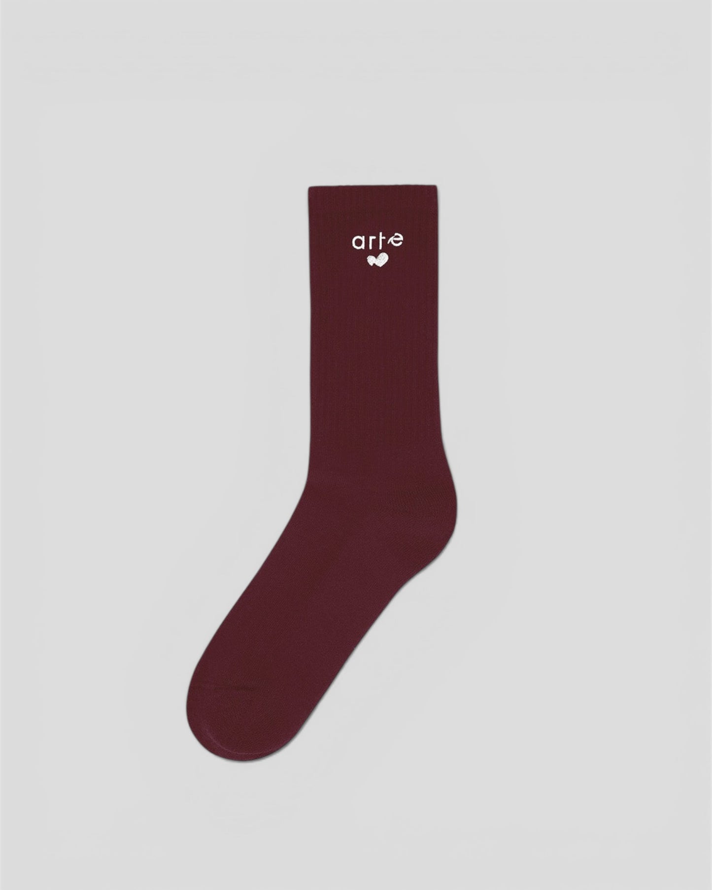 Heart logo socks