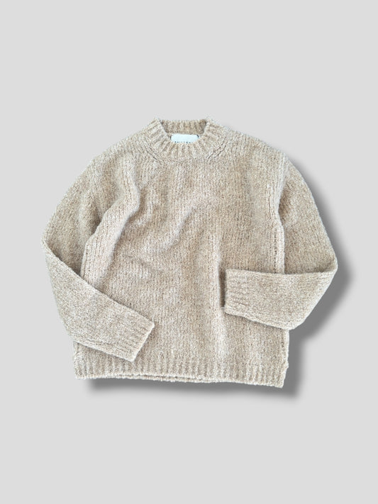 Maglia bouclè alpaca