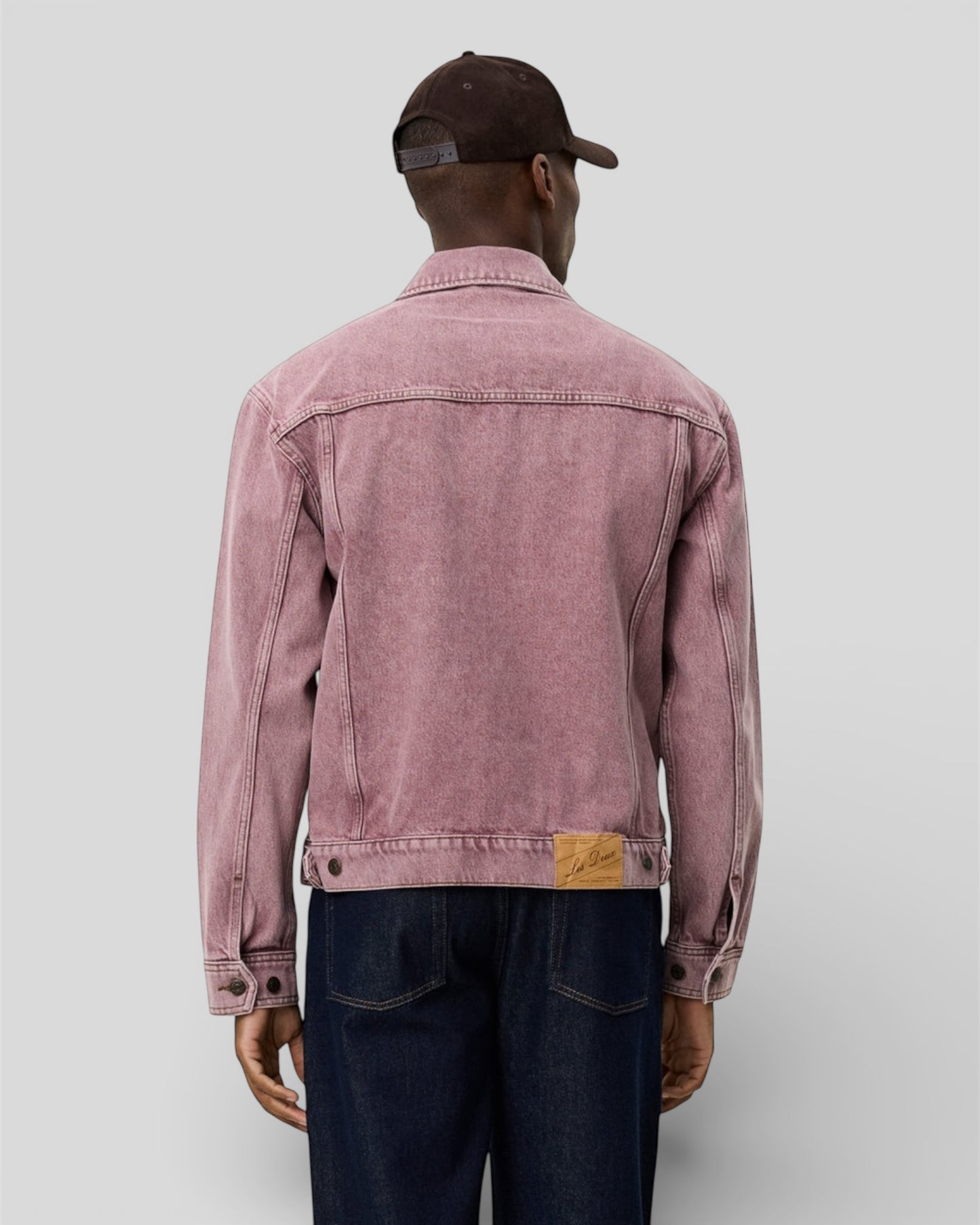 Rally light pink denim