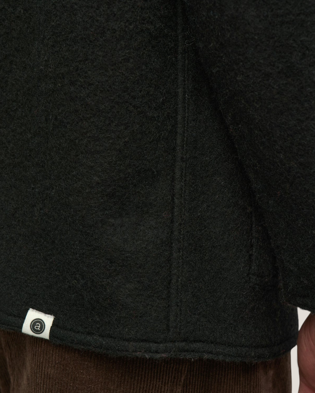 Akrowen boiled wool overshirt