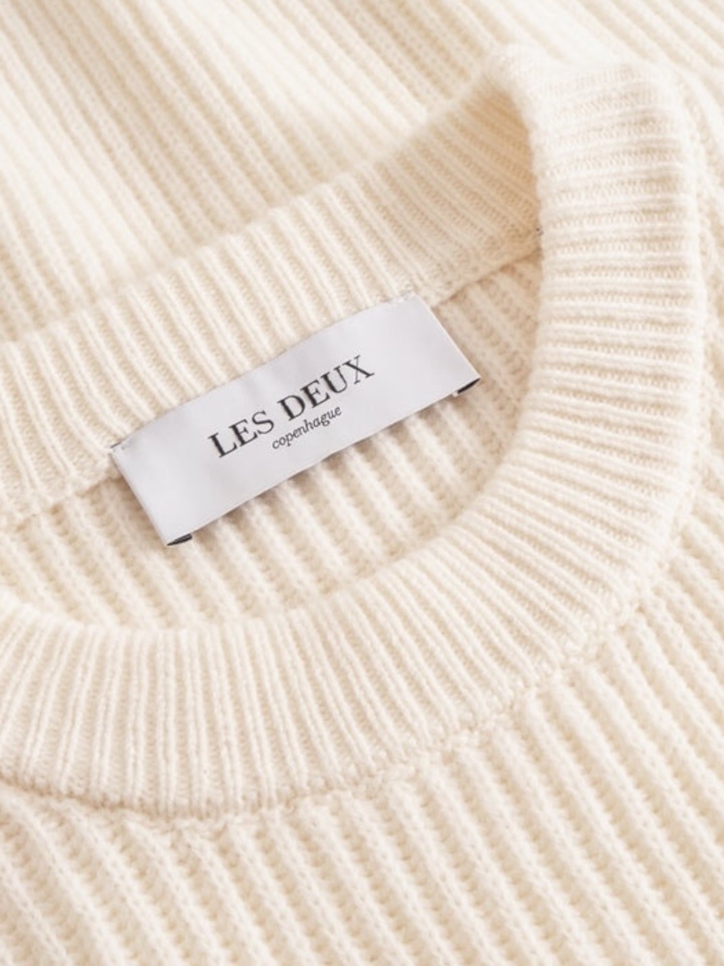 Eddie wool rib crewneck knit