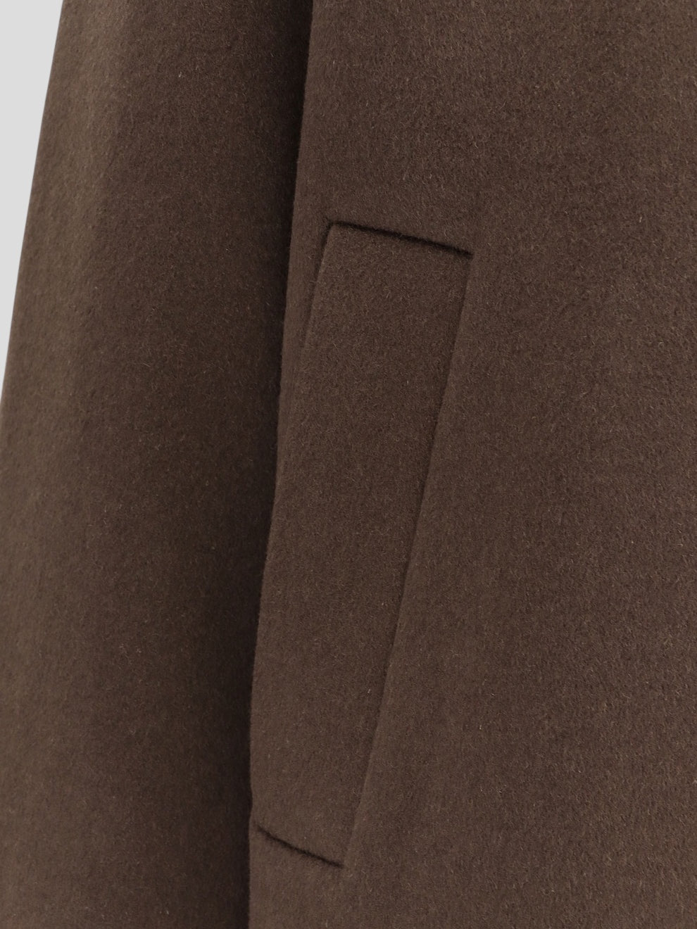 Outdoor wool coat