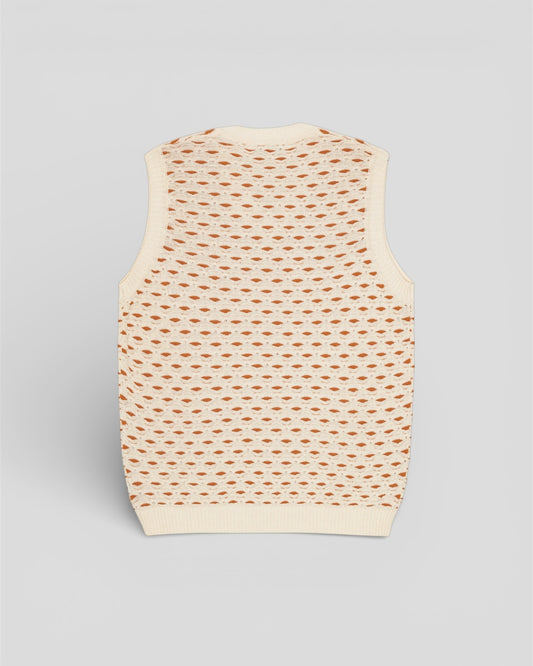 Esmay shell knitted vest