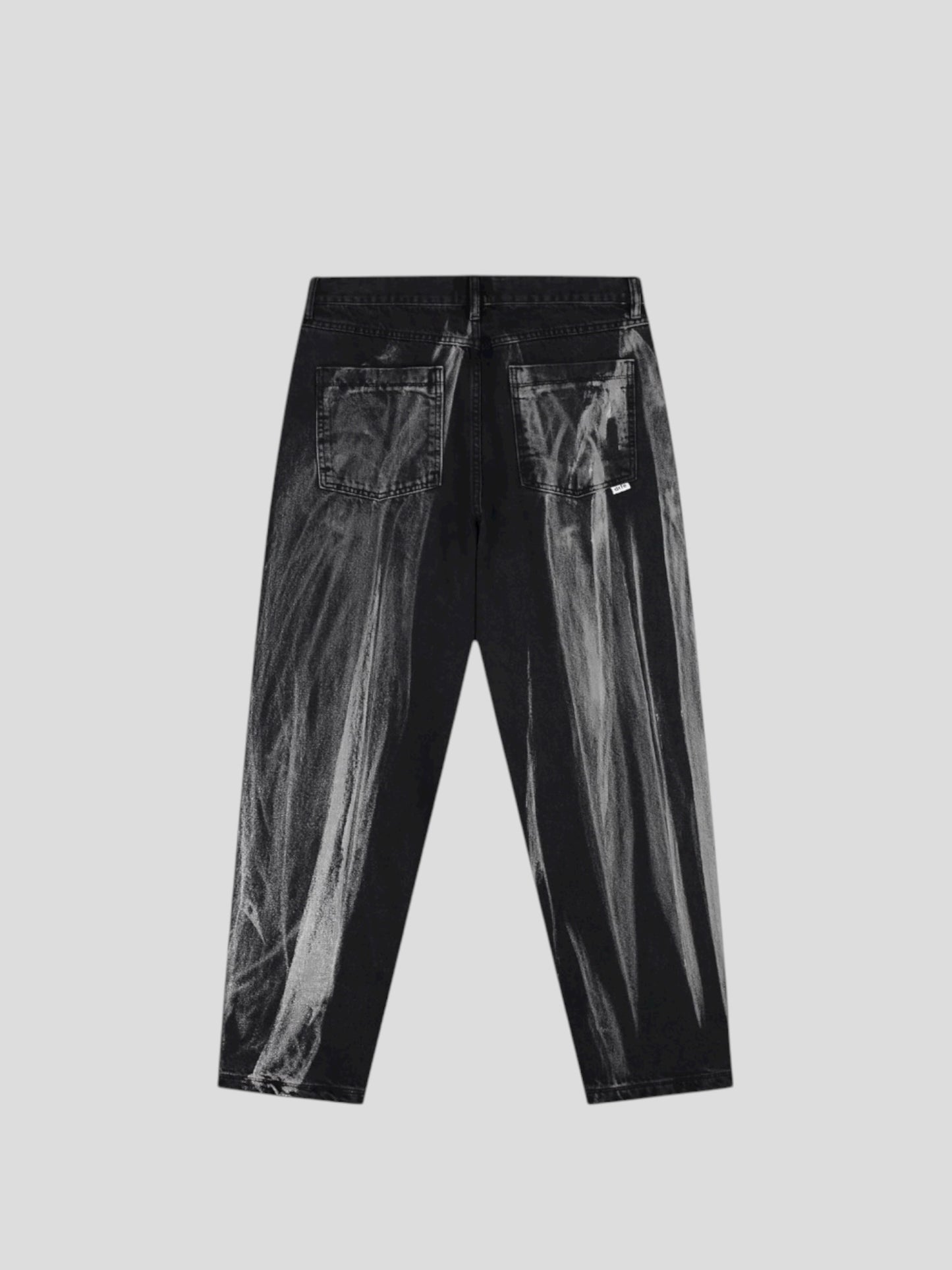 Washed jeans pants