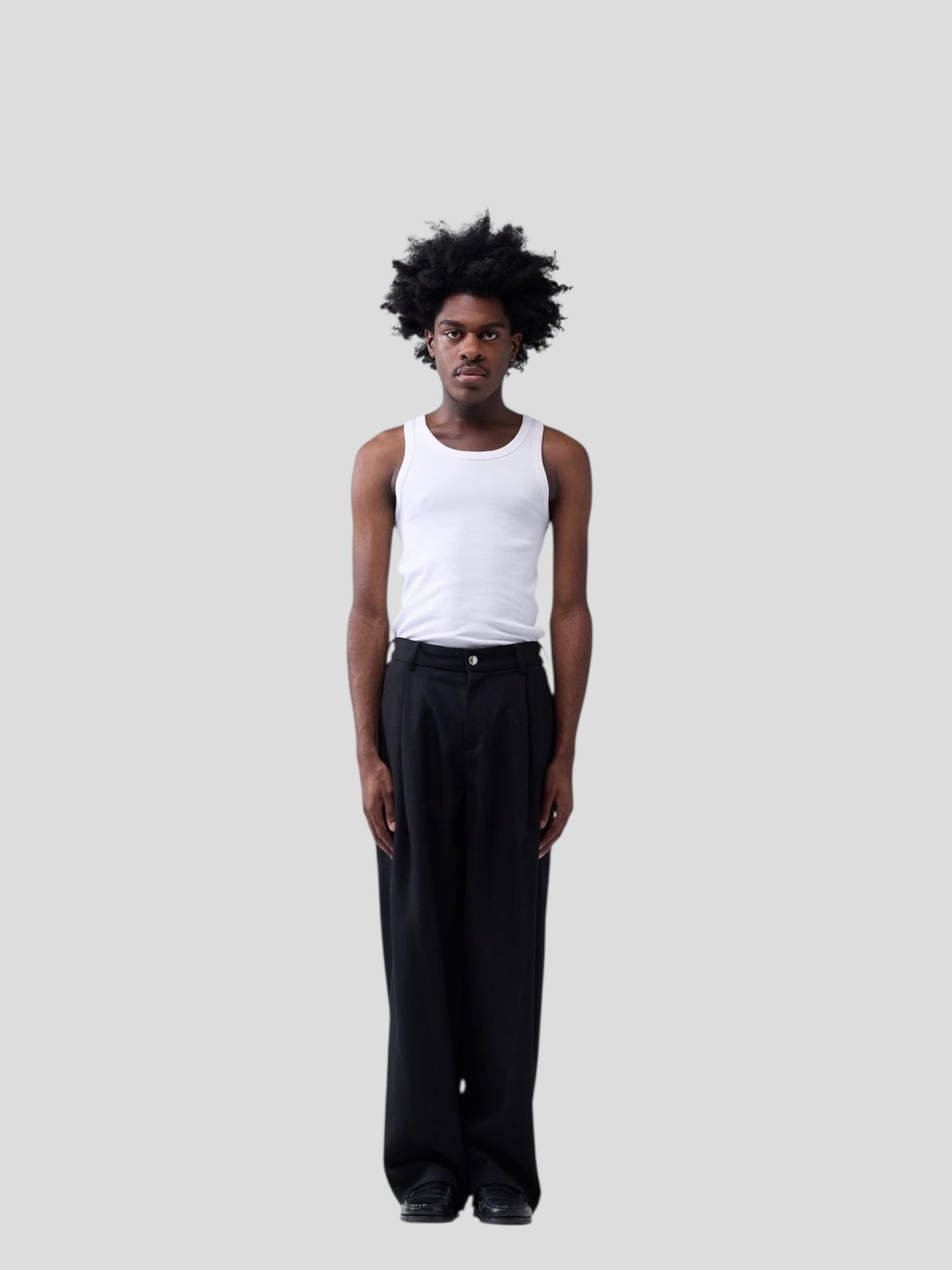 Wool after trousers