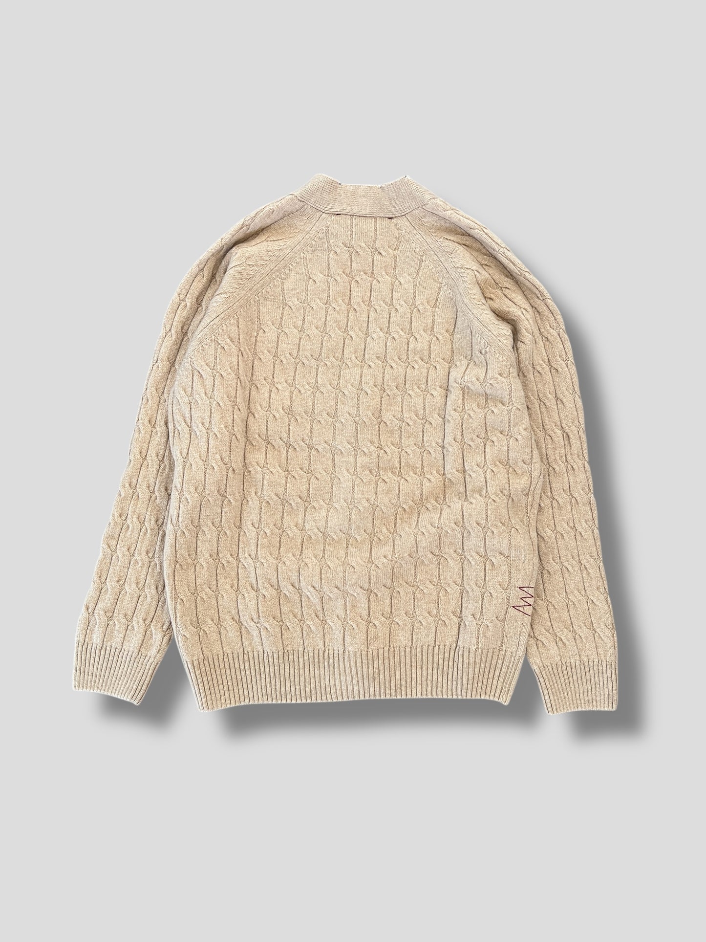 Cardigan a trecce