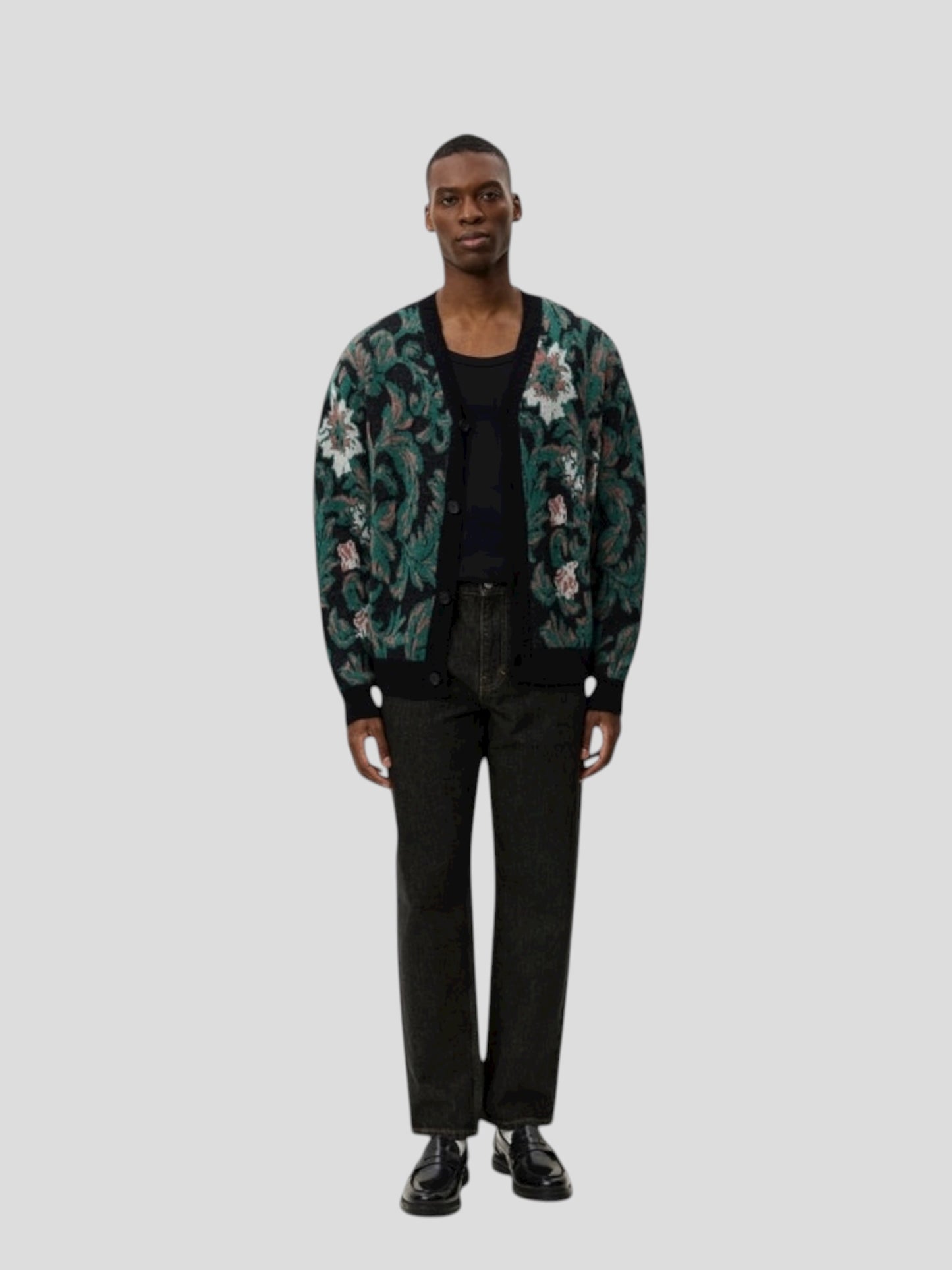 Alex jaquard cardigan knit