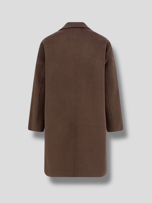 Outdoor wool coat