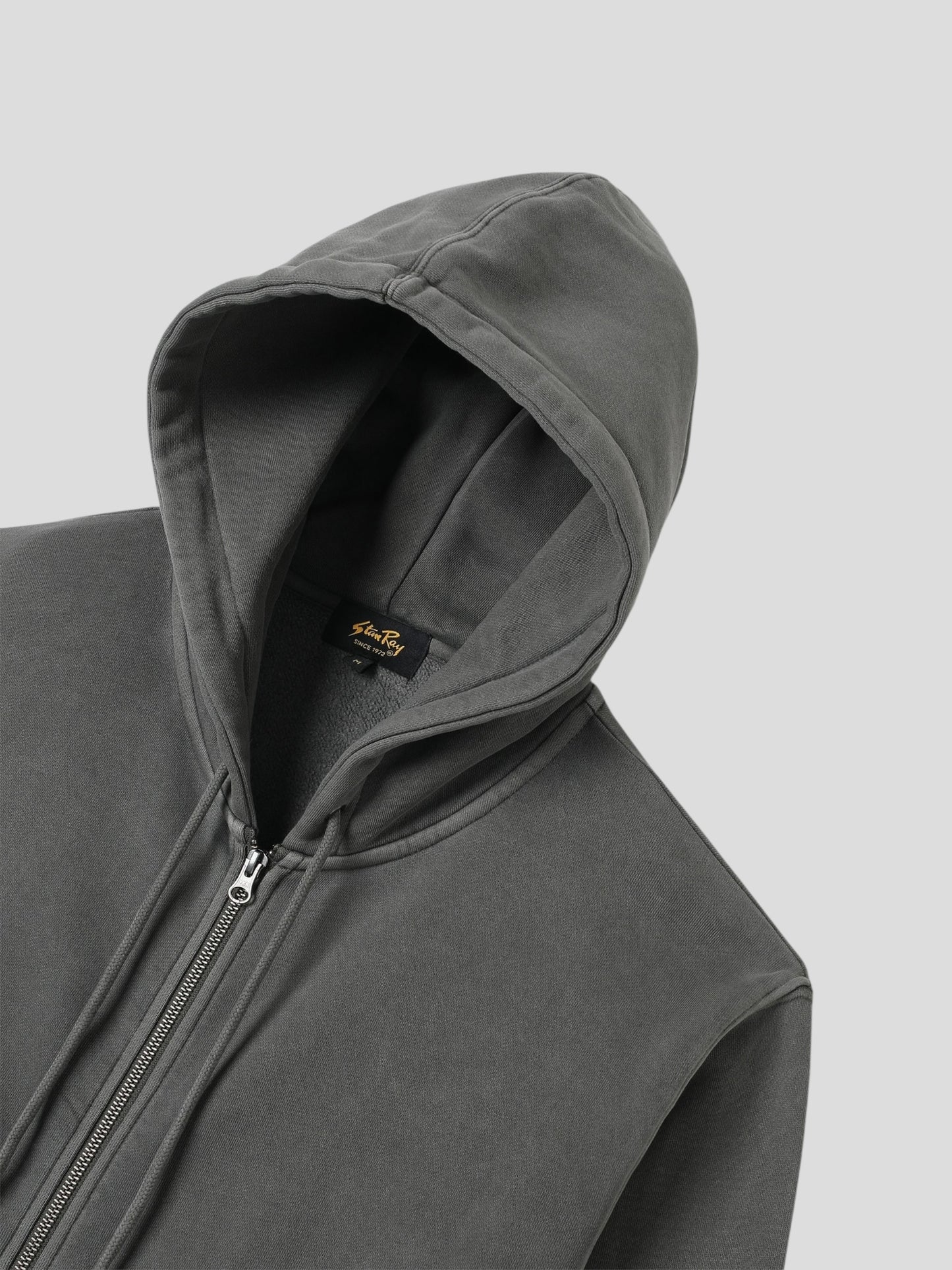 Patch zip hoodie
