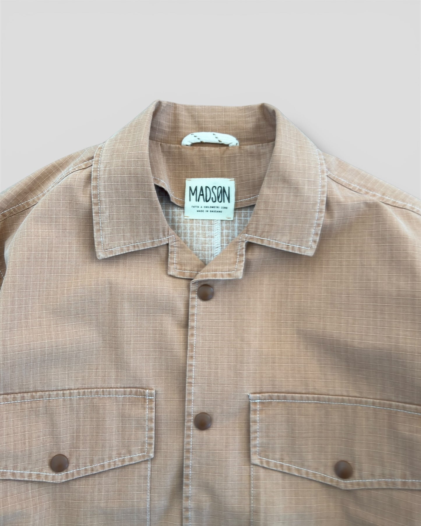 Jacket ripstop placcato