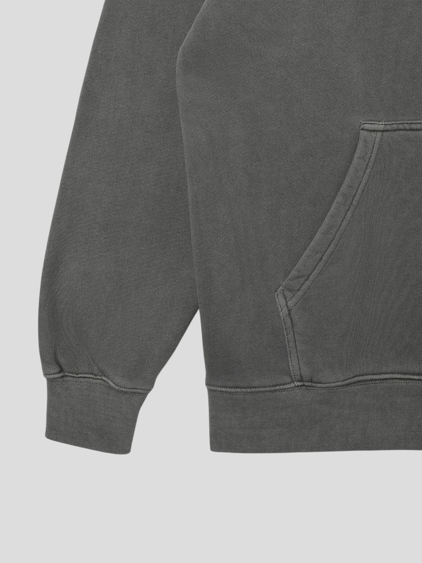 Patch zip hoodie