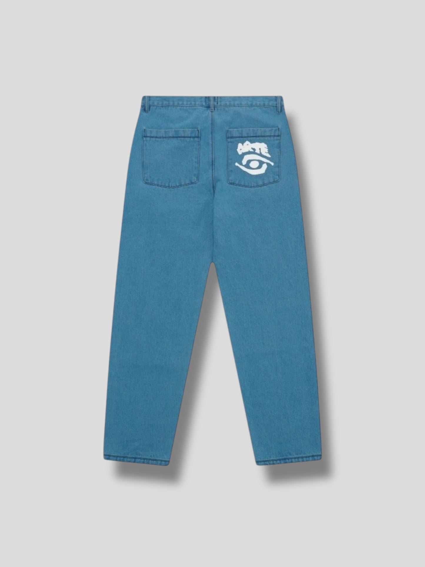 Back pocket graphic pants