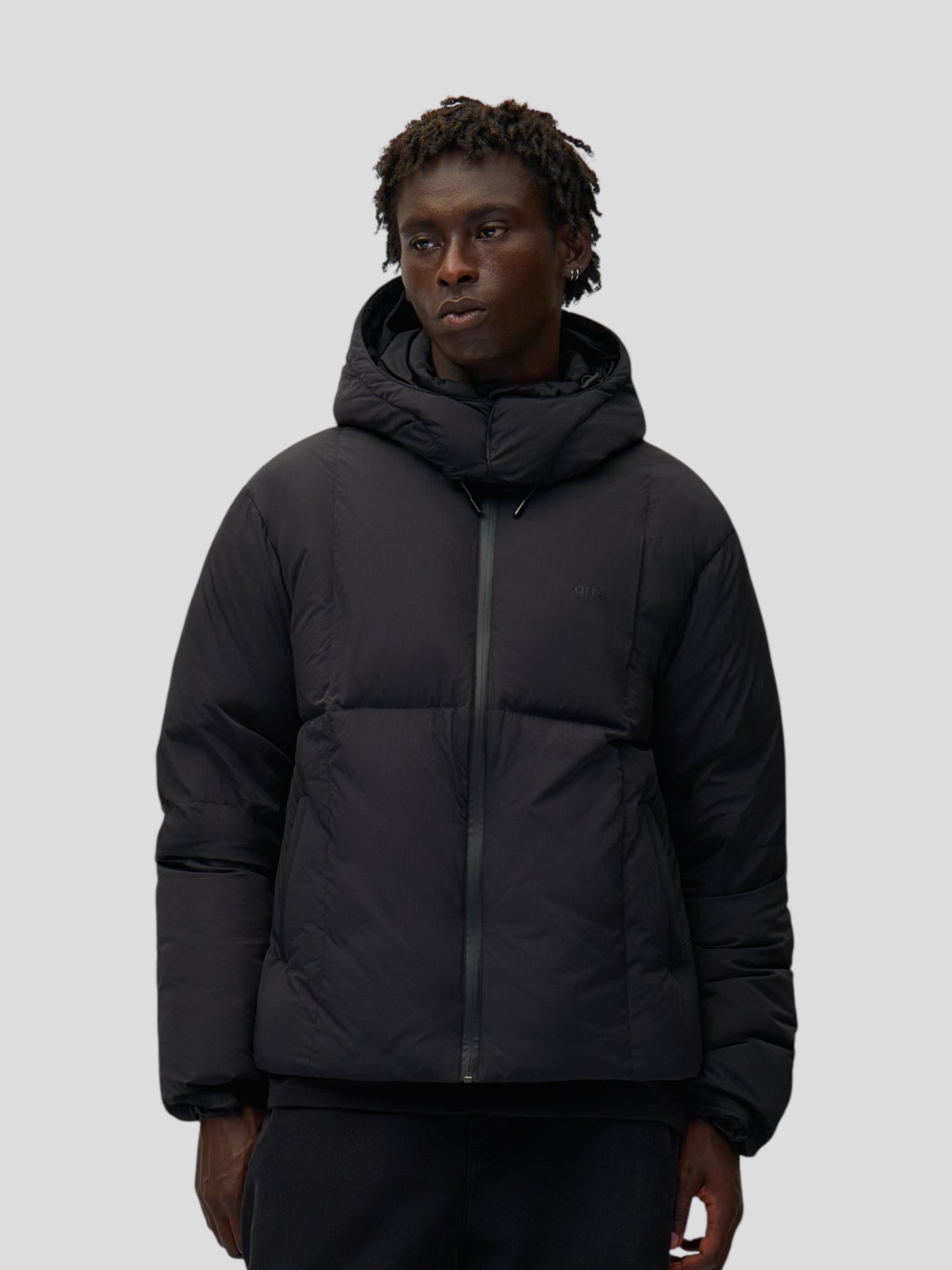 Special cuts puffer jacket