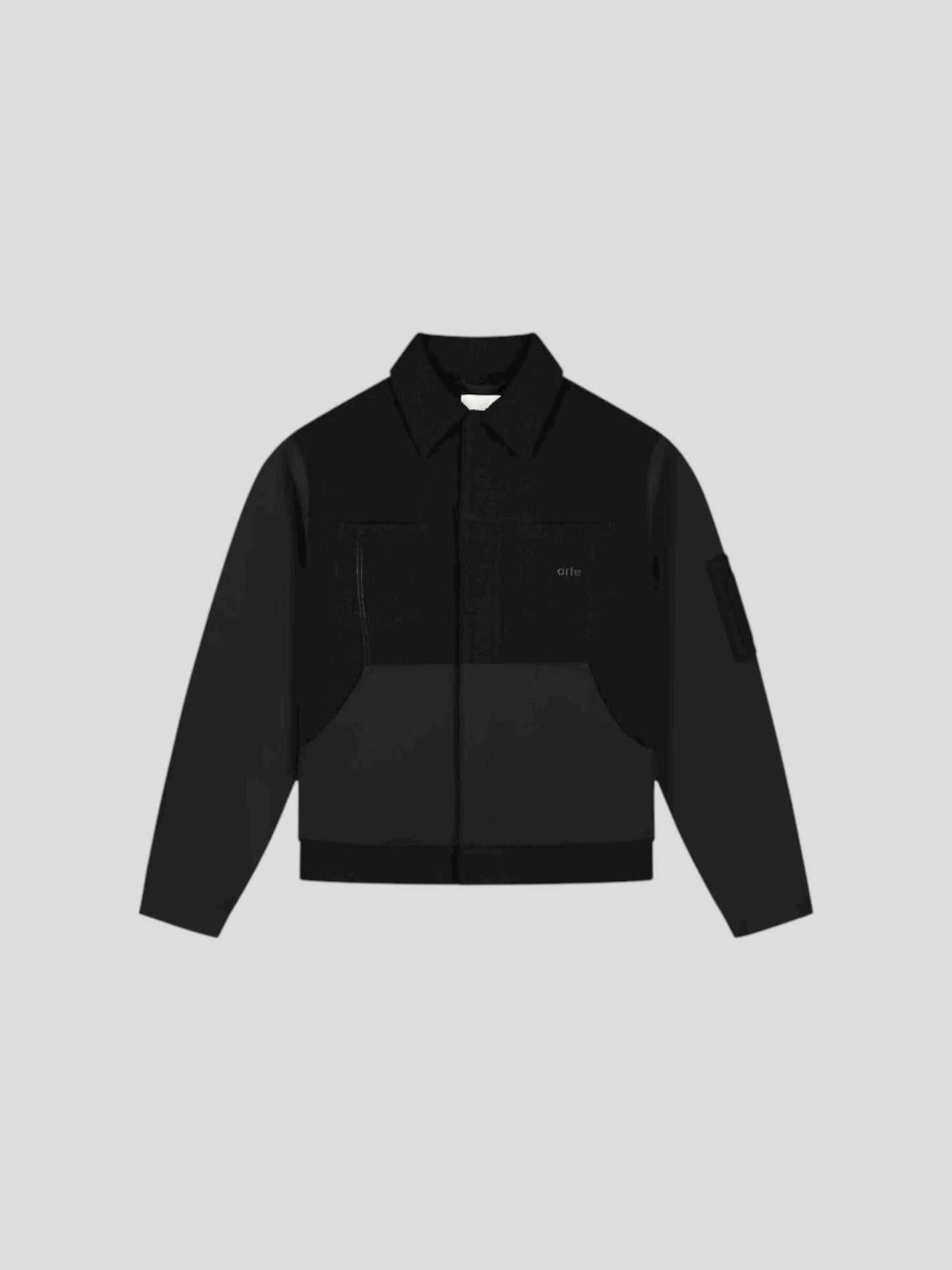 Nylon/Wool combo jacket