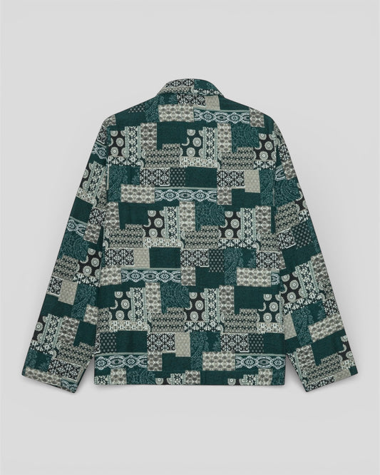 Ian jacquard coach jacket