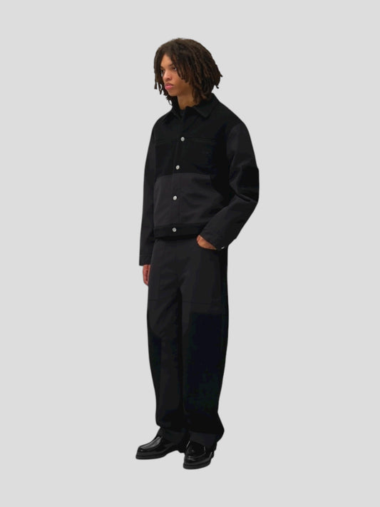 Nylon/Wool combo jacket