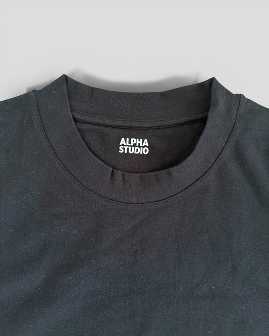 T-shirt relaxed black