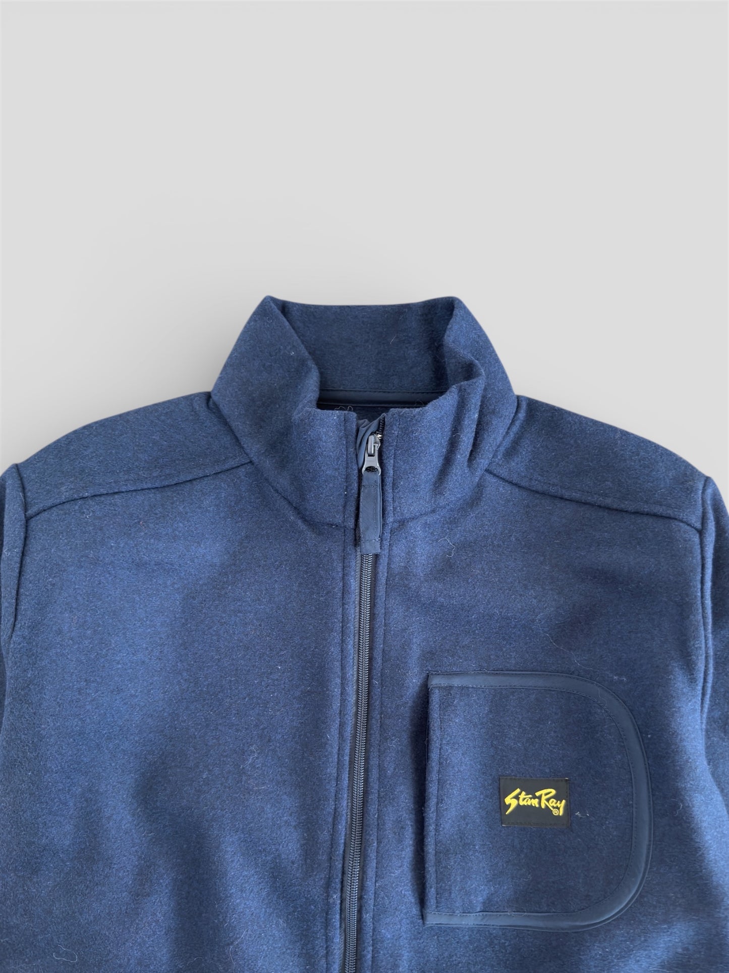 Wool fleece jacket