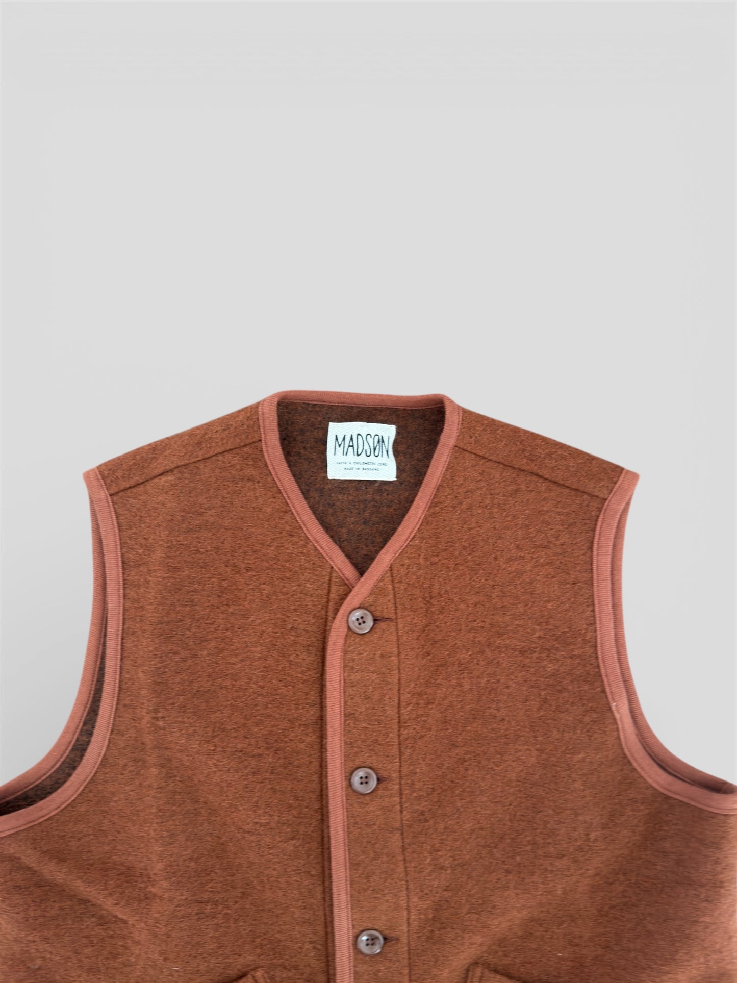 Gilet lana cotta