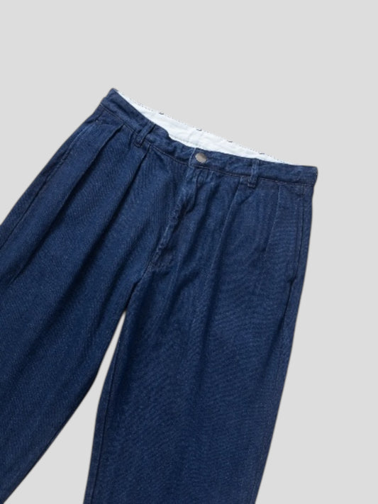 Denim part timer pants
