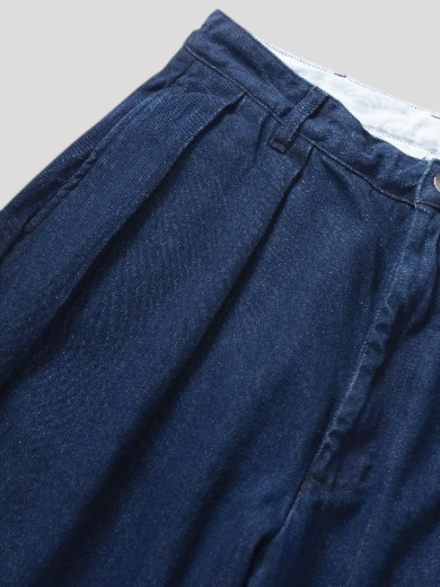 Denim part timer pants