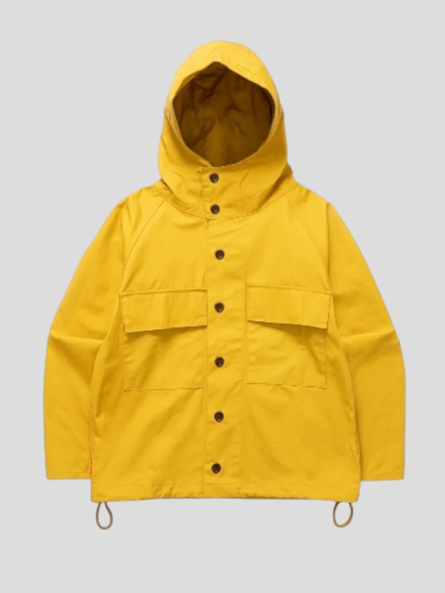 Waxed cotton allotment parka
