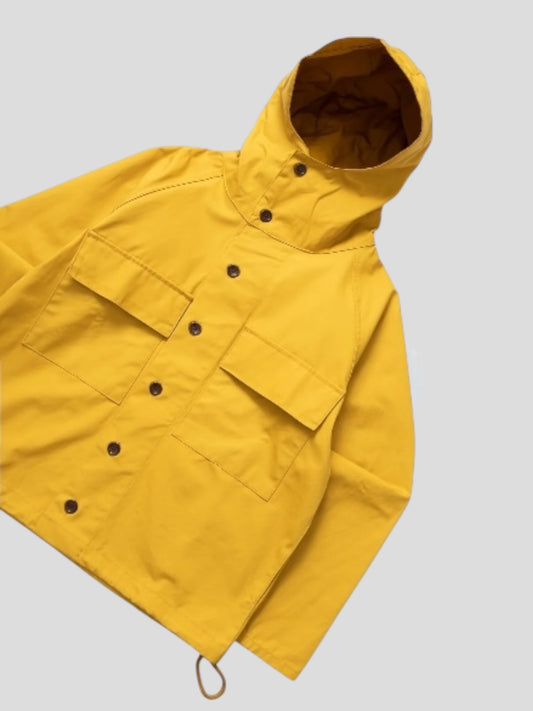 Waxed cotton allotment parka