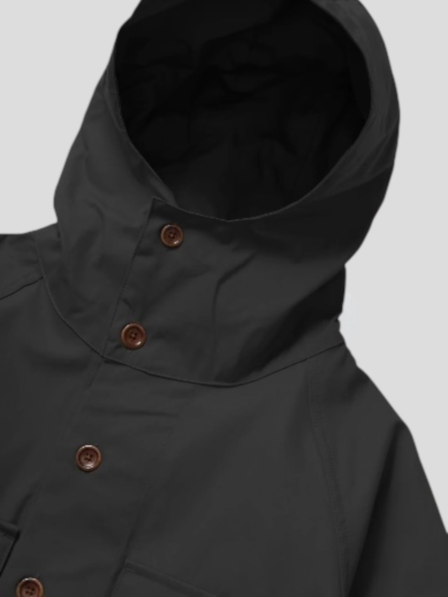 Waxed cotton allotment parka