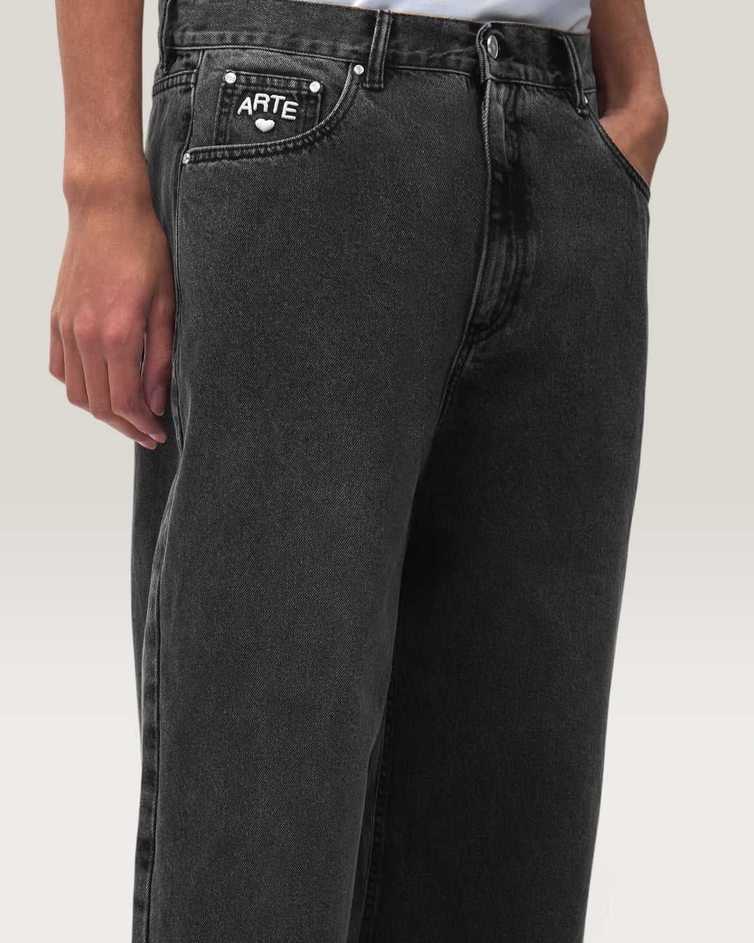 Cor uniform denim pants