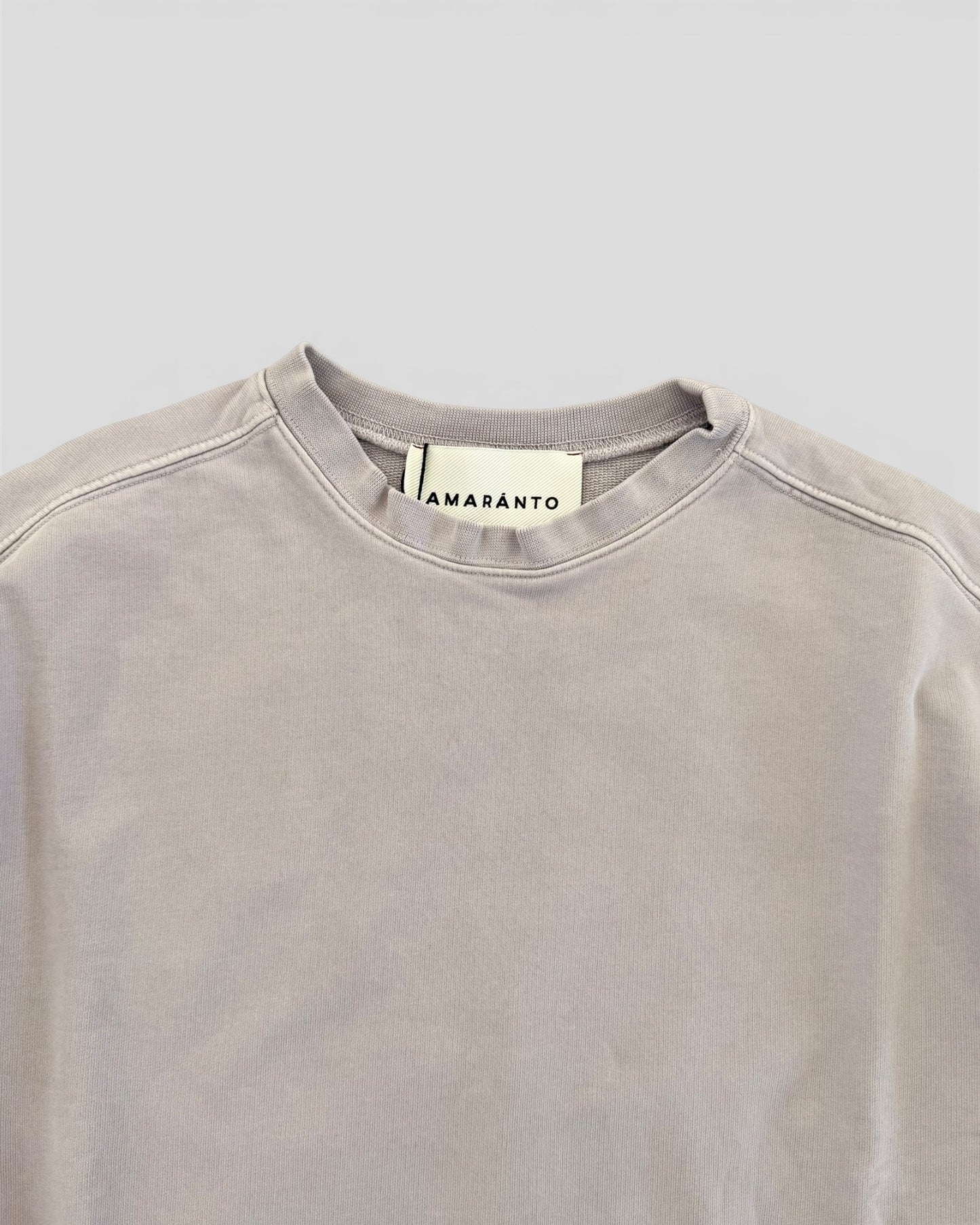 Felpa cropped basic