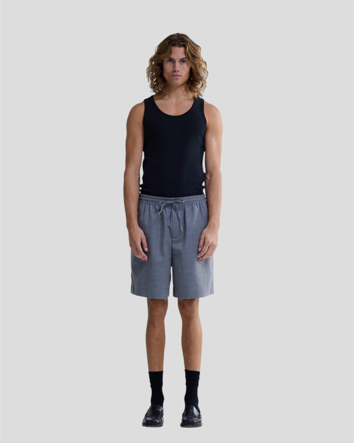 Wool work shorts