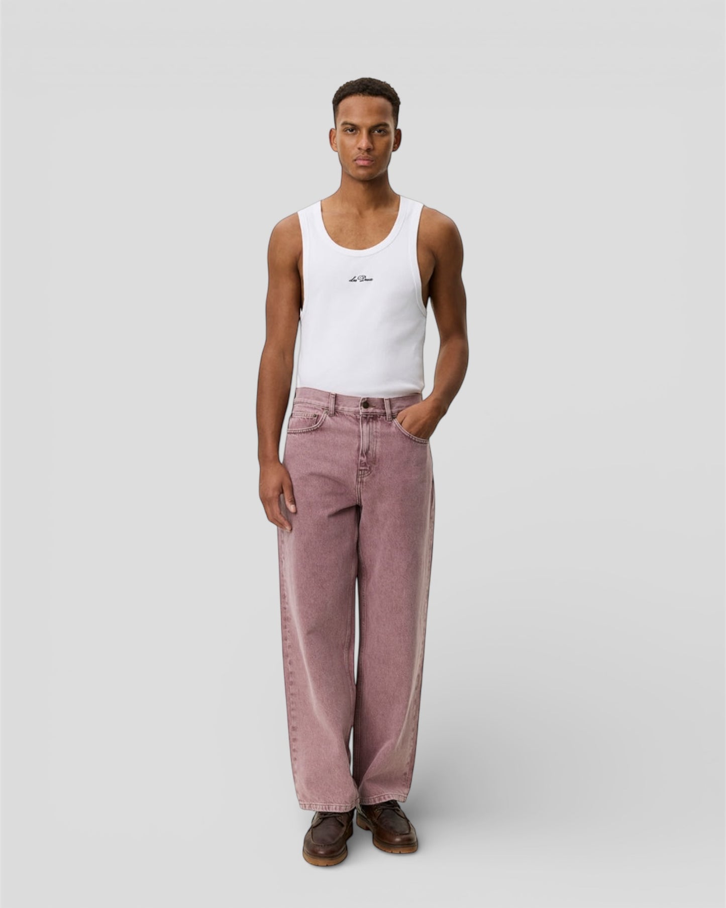 Roi light pink denim