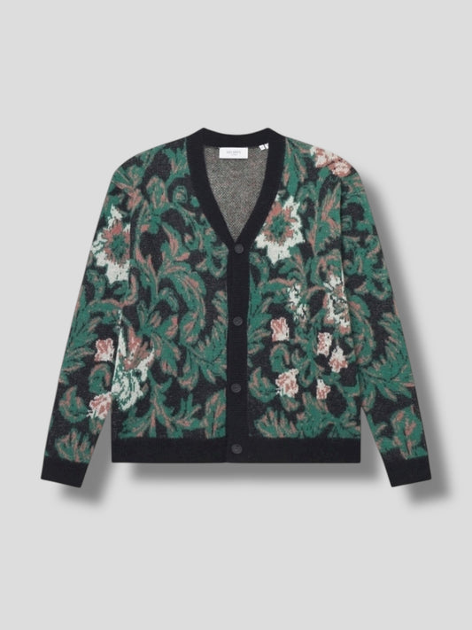Alex jaquard cardigan knit