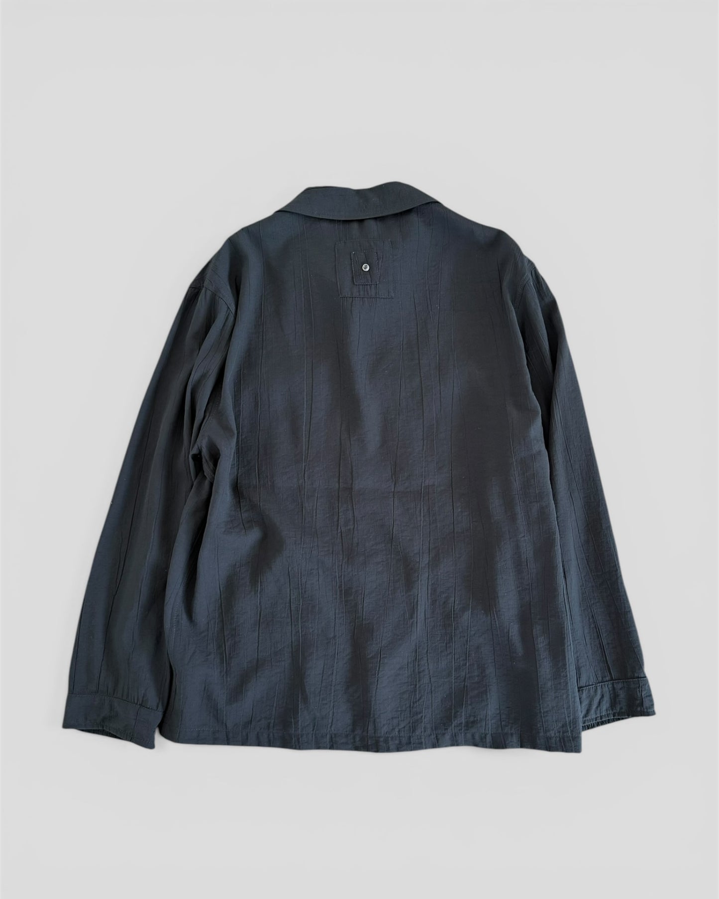 Overshirt viscosa black