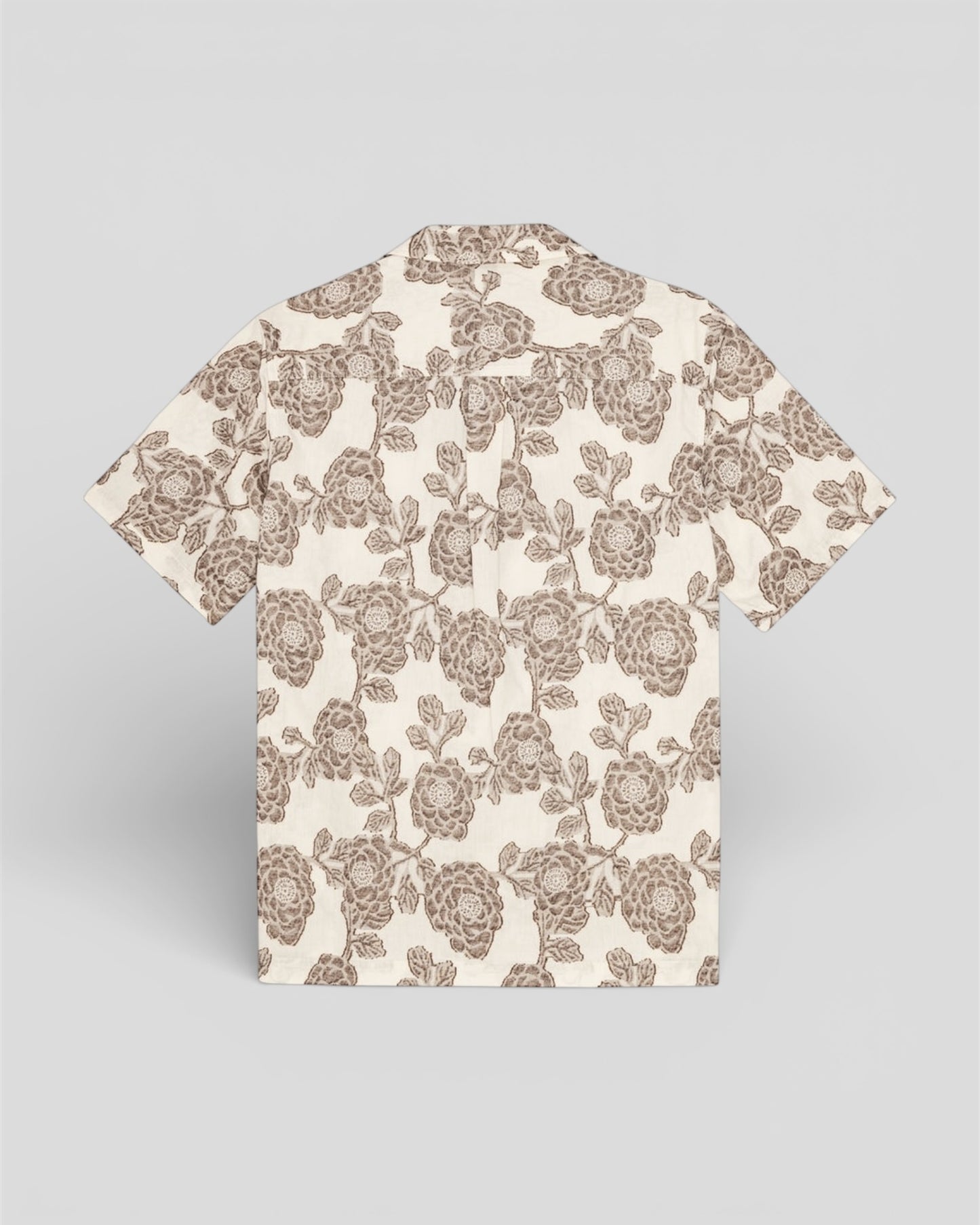 Lesley flower jacquard shirt