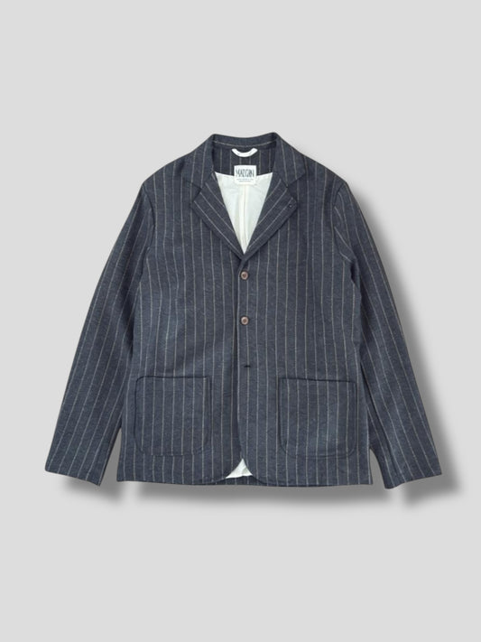 Giacca monopetto gessato