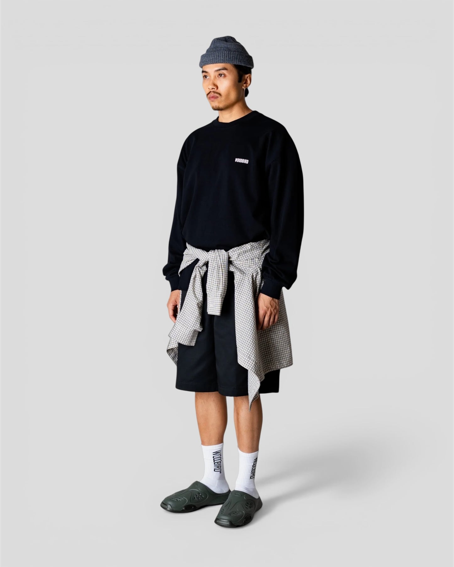 Joes l/s logo tee