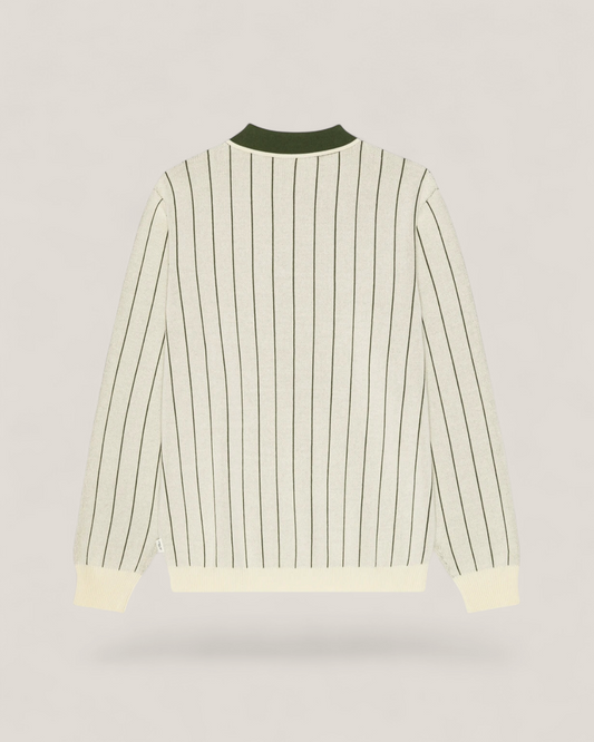 Signature knitted ls polo