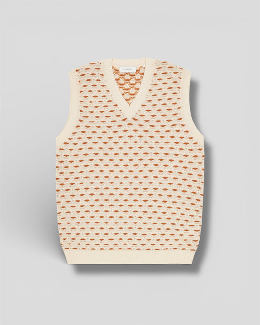 Esmay shell knitted vest