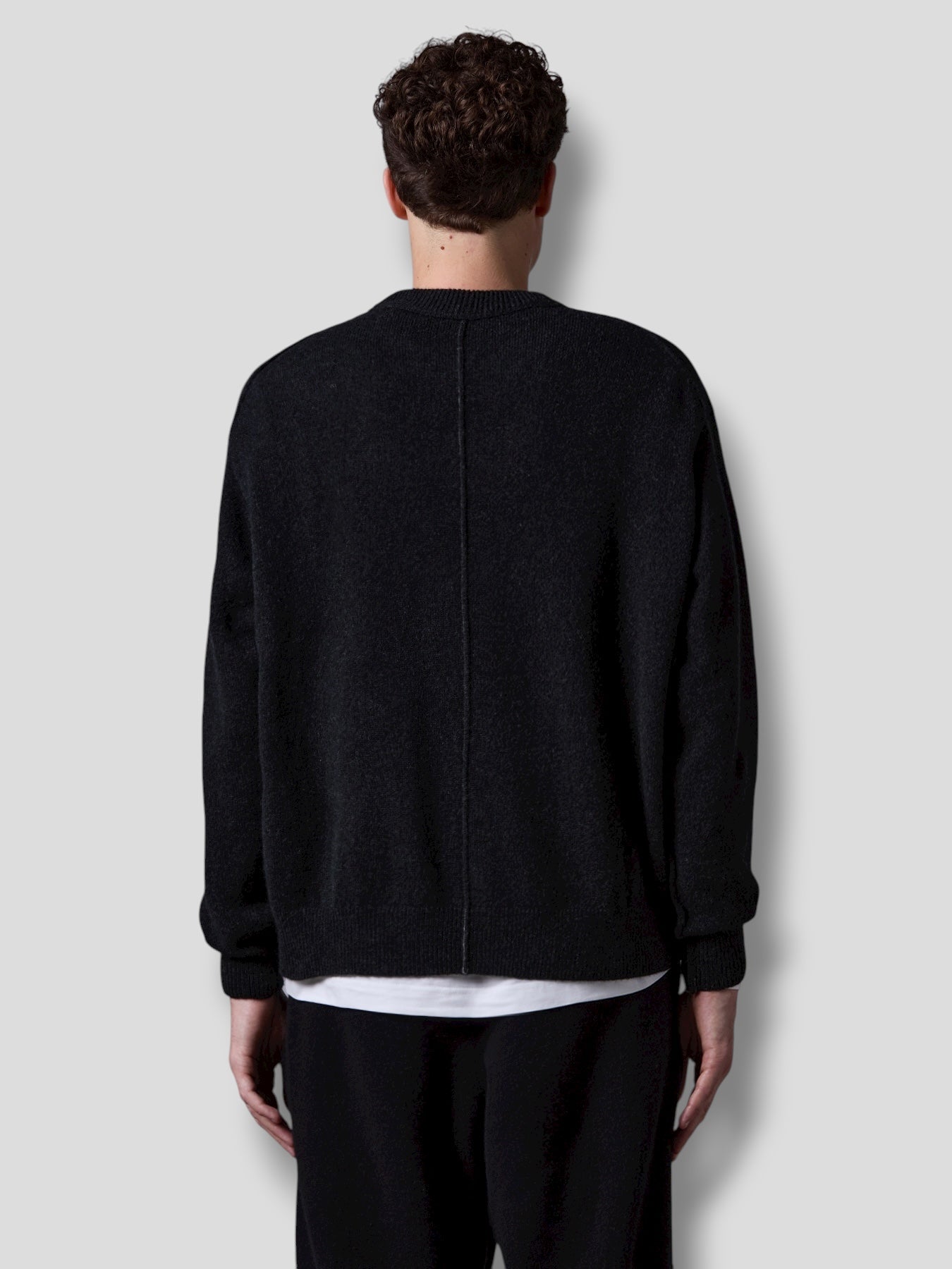 Camel over sweater