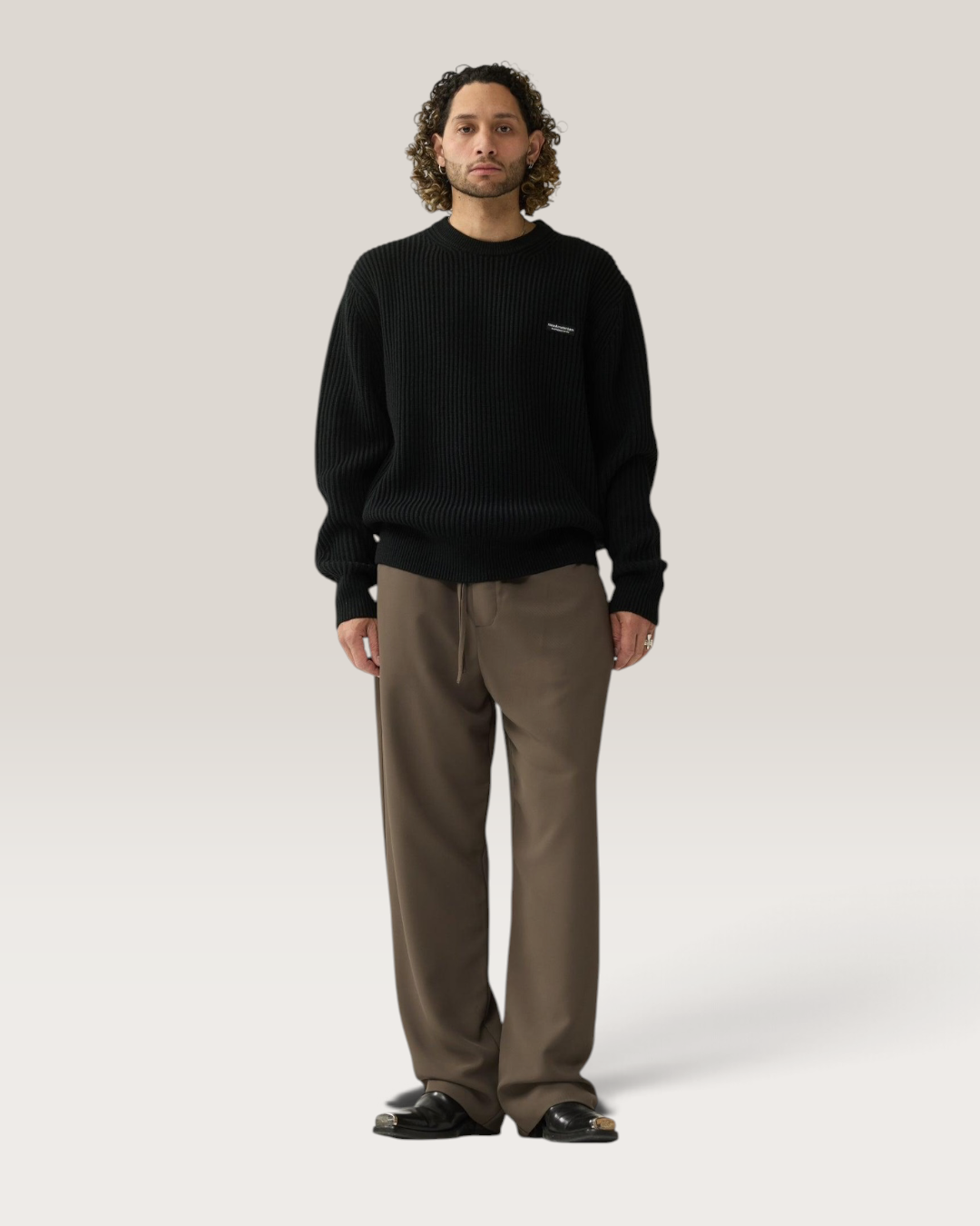 Knitted crewneck