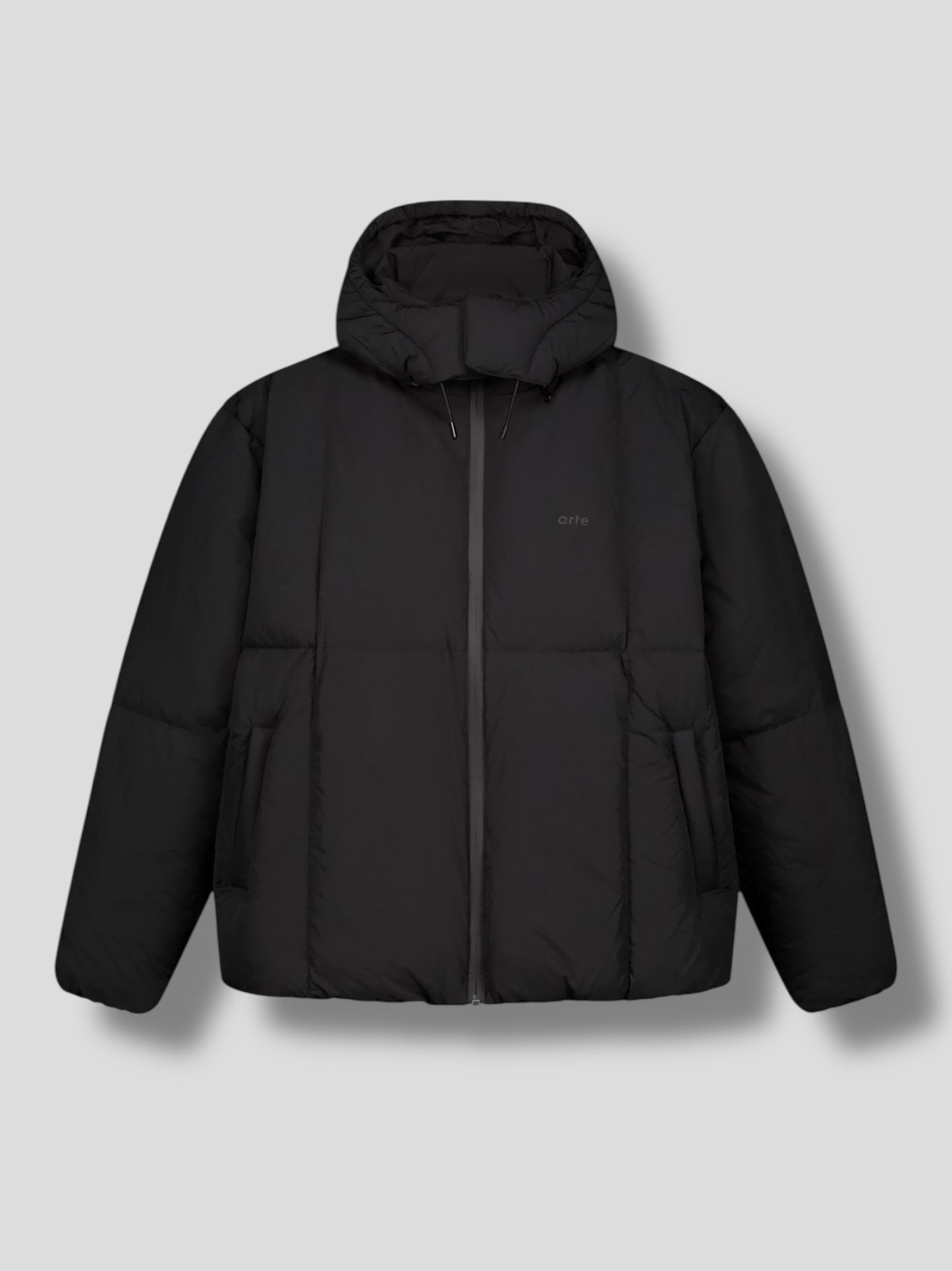 Special cuts puffer jacket