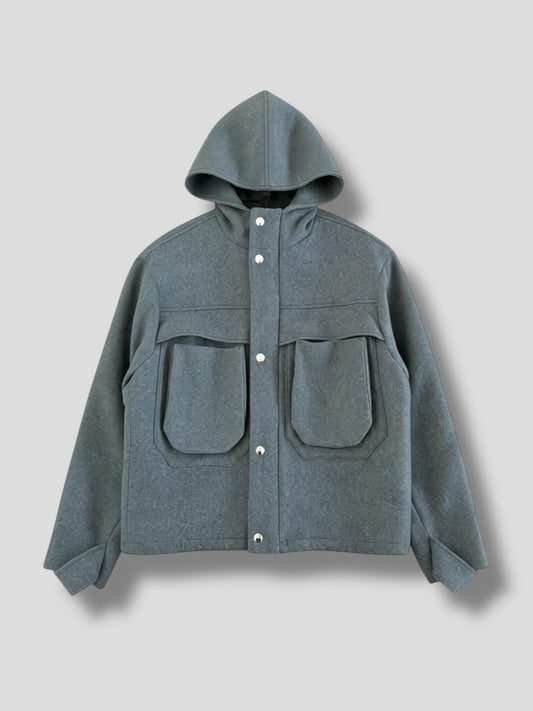 Pocket hoodie jacket