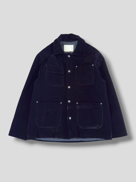 Black worked crosta jacket