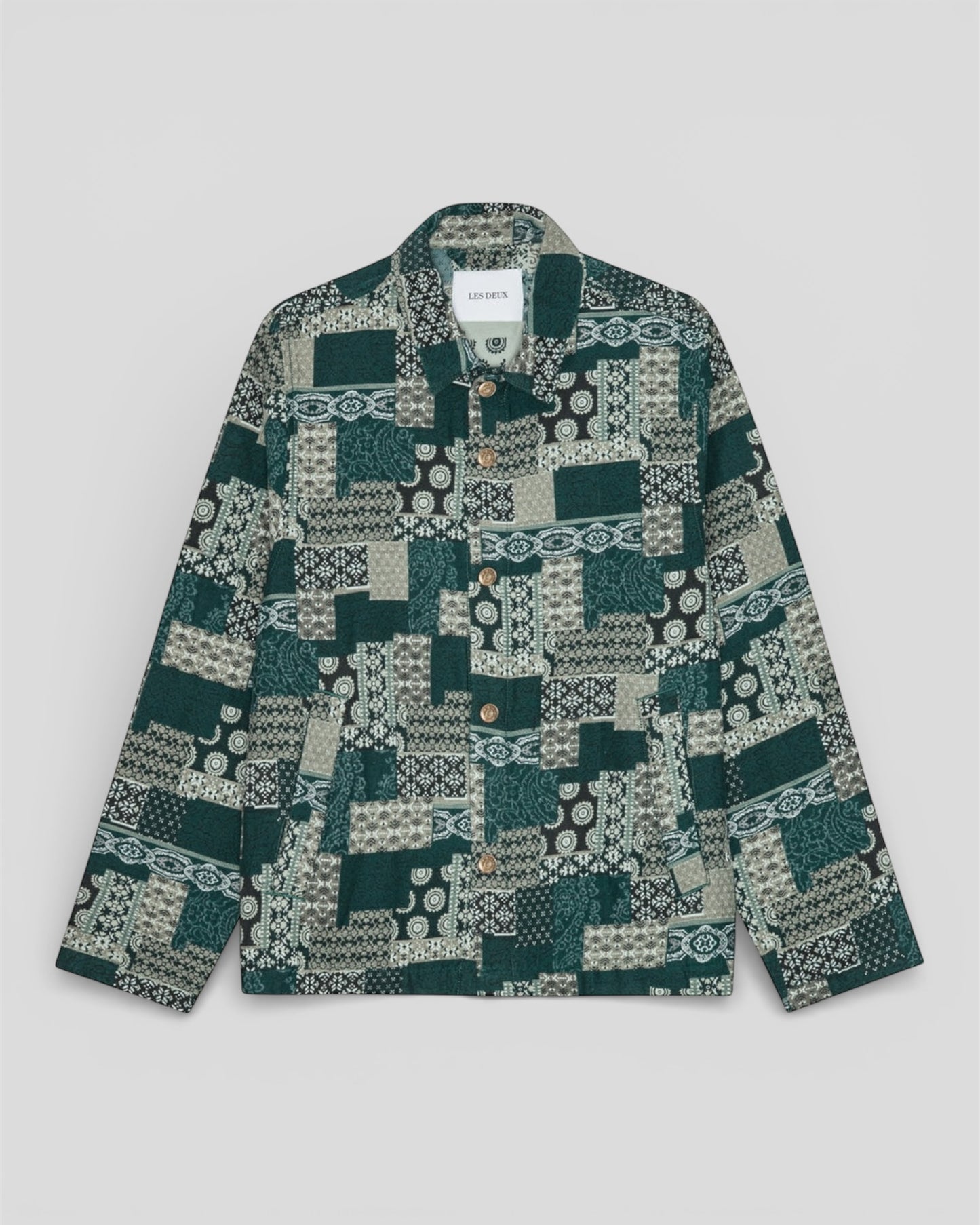 Ian jacquard coach jacket